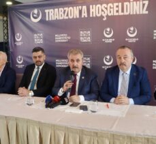 BBP Genel Başkanı Destici, Trabzon'da konuştu: