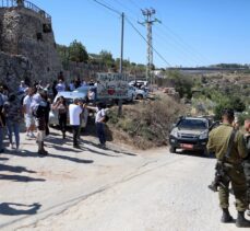 İsrail'den Beytüllahim'de Filistin topraklarının gasbedilmesini protesto eden eylemcilere sert müdahale