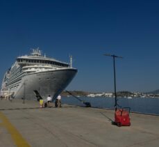 Bodrum'a “Seabourn Encore” kruvaziyeri 571 yolcu getirdi