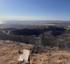 Çanakkale'deki orman yangınına giderken kaza geçiren ekip, yaraları iyileşmeden görevlerine döndü