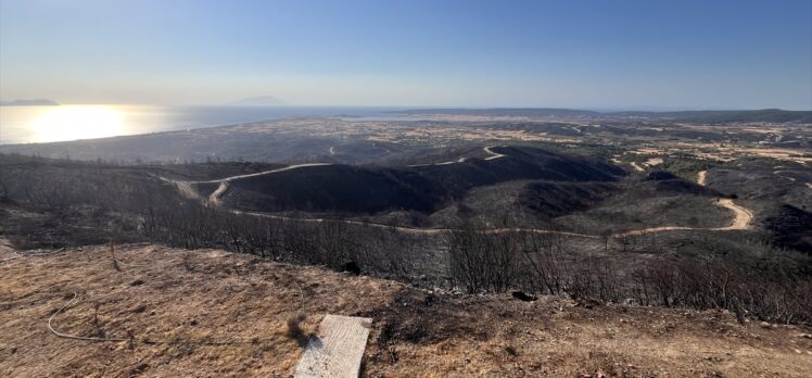 Çanakkale'deki orman yangınına giderken kaza geçiren ekip, yaraları iyileşmeden görevlerine döndü