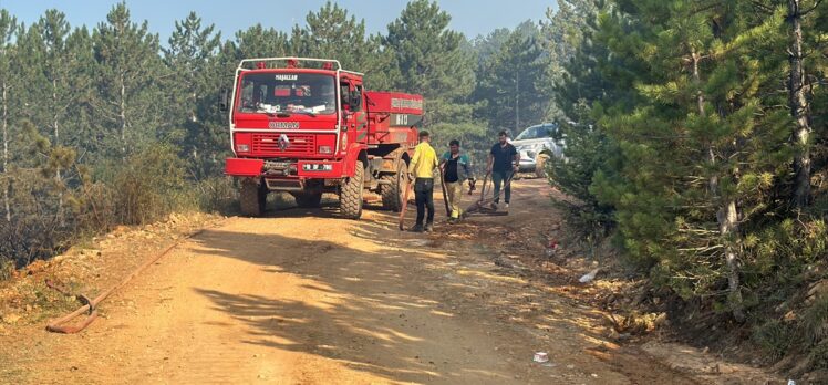 GÜNCELLEME 2 – Çankırı'da çıkan orman yangınına müdahale ediliyor