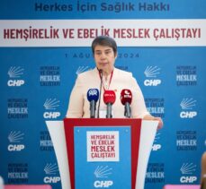 CHP Genel Başkan Yardımcısı Şahbaz, “Hemşirelik ve Ebelik Meslek Çalıştayı”nda konuştu: