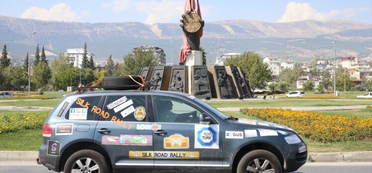 Doğu-Batı Dostluk ve İpek Yolu Rallisi'nin 4. durağı Kahramanmaraş oldu