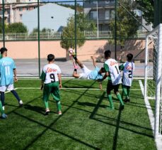 Edirne'de öğrenciler, “Yaz Mahalle Ligi” ile sporla buluştu