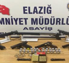 Elazığ'da ruhsatsız silah operasyonlarında 10 şüpheli gözaltına alındı