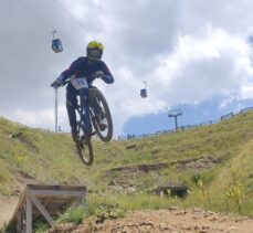 Erzurum'da düzenlenen Downhill Türkiye Şampiyonası sona erdi