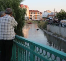 GÜNCELLEME – Eskişehir'de sulama kanalına düşen çocuğu kurtardıktan sonra akıntıya kapılan kişinin cesedine ulaşıldı