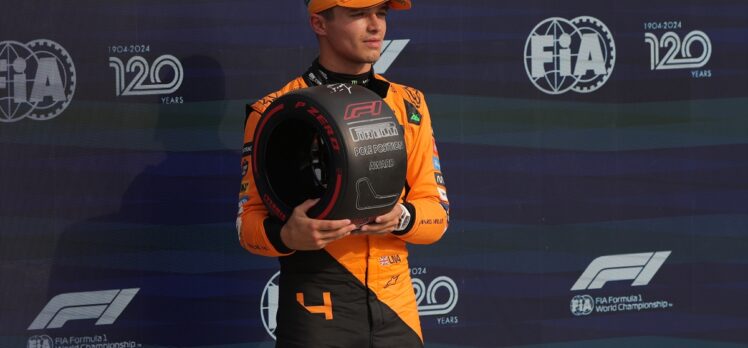 Formula 1 İtalya Grand Prix'sinde pole pozisyonu Lando Norris'in oldu