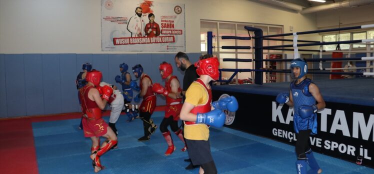 Genç Milli Wushu Takımı, Kastamonu'da kampa girdi