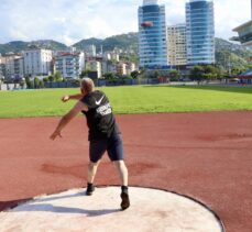 Görme engelli sporcunun hedefi milli takıma girebilmek