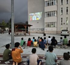 Hatay'da Kur'an kursu öğrencilerine yönelik sinema etkinliği düzenlendi