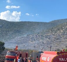 GÜNCELLEME – Isparta'da çıkan orman yangını kontrol altına alındı