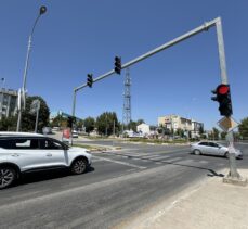 İsrail, Elazığ'da trafik ışıklarıyla protesto edildi