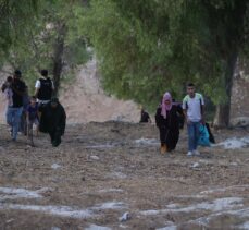 Batı Şeria'nın Cenin bölgesinde İsrail'in saldırıları sebebiyle Filistinli aileler yerinden ediliyor