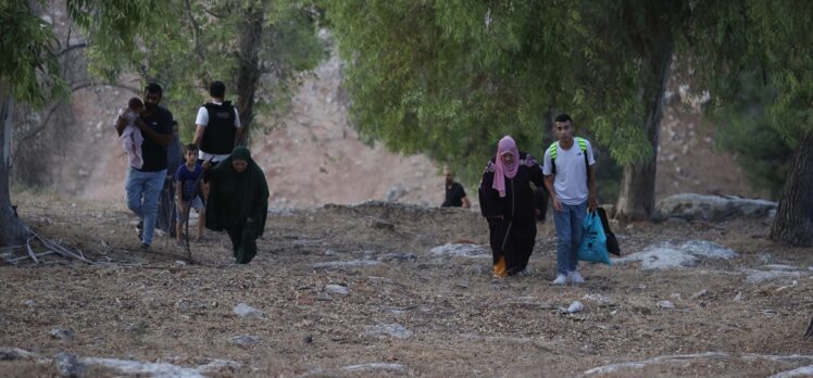 Batı Şeria'nın Cenin bölgesinde İsrail'in saldırıları sebebiyle Filistinli aileler yerinden ediliyor