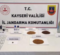 Kayseri'de tarım işçisinin çadırından sentetik uyuşturucu çıktı