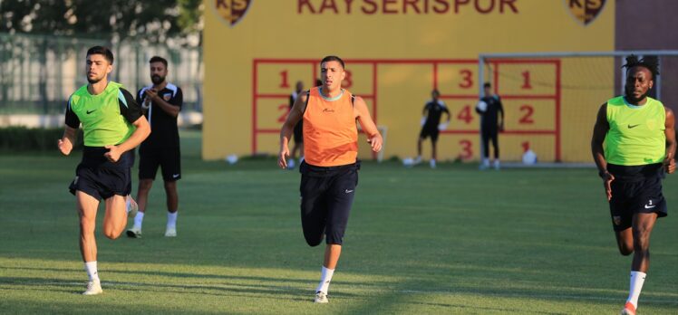 Kayserispor, Konyaspor maçının hazırlıklarını sürdürdü