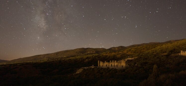 Kibyra Antik Kenti'nde “Perseid meteor yağmuru” gözlemlendi