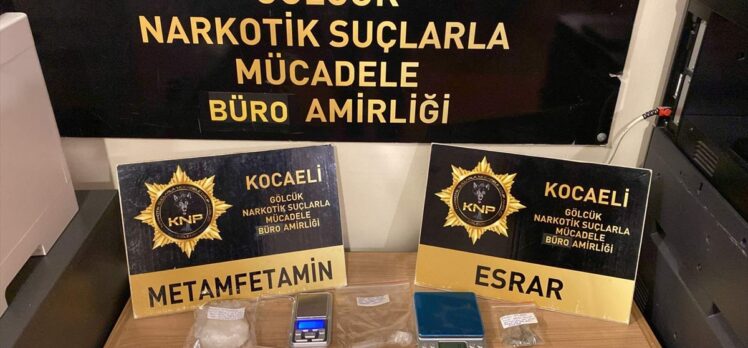 Kocaeli'de uyuşturucu operasyonunda 2 şüpheli tutuklandı