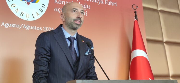 Kolombiya'nın Antalya Fahri Konsolosluğu törenle açıldı