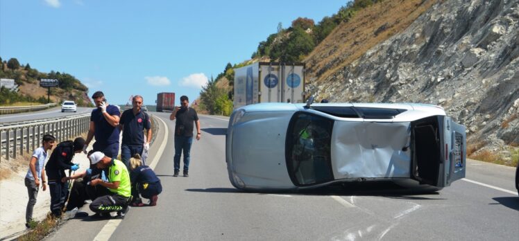 Kütahya’da zincirleme trafik kazasında 6 kişi yaralandı