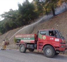 Manisa'nın Salihli ilçesindeki orman yangını kontrol altına alındı