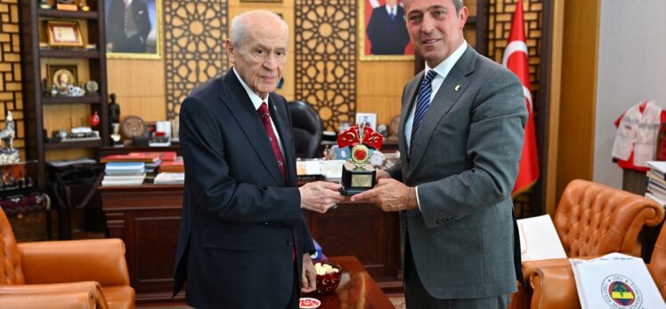 MHP Genel Başkanı Bahçeli, Ali Koç ile görüştü