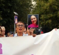 Muğla'da dün yaşanan kadın cinayeti protesto edildi