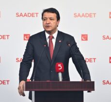 Saadet Partisi Genel Başkan Vekili Arıkan, basın toplantısı düzenledi: