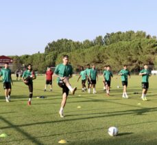 Sakaryaspor, Amed Sportif Faaliyetler maçının hazırlıklarını sürdürdü