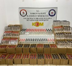 Samsun'da 2 bin 652 litre etil alkol ele geçirildi