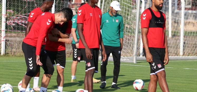 Sivasspor, Beşiktaş maçının hazırlıklarını sürdürdü