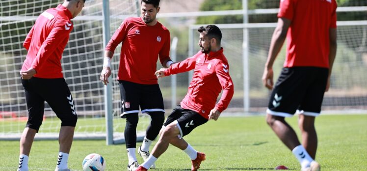 Sivasspor, Beşiktaş maçının hazırlıklarını tamamladı