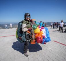 “Take Off Bilecik” yamaç paraşütü etkinliğinde 110 sporcu uçuş yaptı