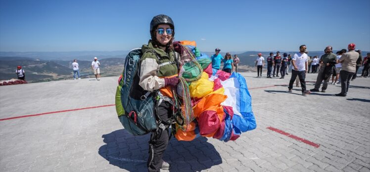 “Take Off Bilecik” yamaç paraşütü etkinliğinde 110 sporcu uçuş yaptı