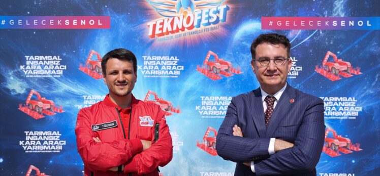 Tarımsal insansız kara araçları TEKNOFEST için piste çıktı