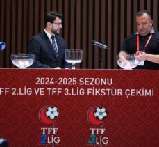 TFF 2. Lig ve TFF 3. Lig'de 2024-25 sezonunun fikstür çekimi yapıldı