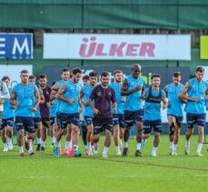 Trabzonspor,  St. Gallen maçı hazırlıklarına başladı