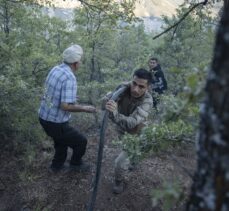 GÜNCELLEME – Tunceli'de ormanlık alanda çıkan yangın söndürüldü