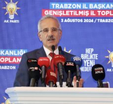 Ulaştırma ve Altyapı Bakanı Abdulkadir Uraloğlu, Trabzon'da konuştu: