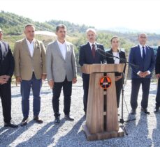 Ulaştırma ve Altyapı Bakanı Uraloğlu, Alanya-Gazipaşa Yolu Gökçebelen Tünel Şantiyesi'nde incelemelerde bulundu: