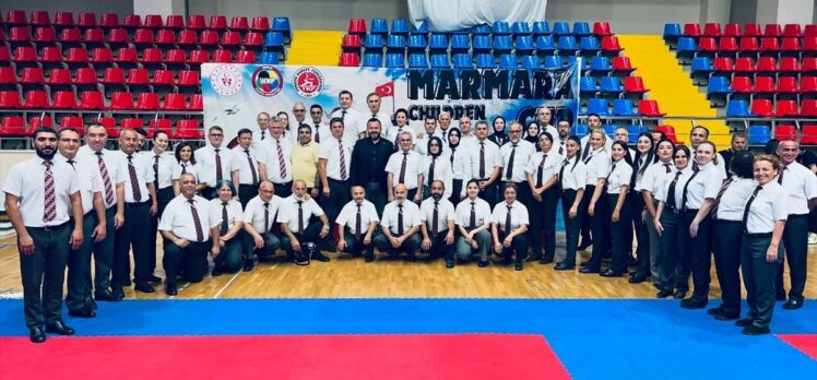 Uluslararası Marmara Kupası Karate Şampiyonası yapıldı