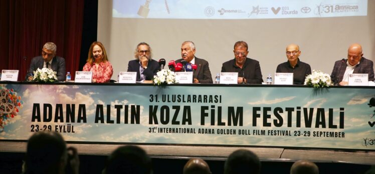 31. Uluslararası Adana Altın Koza Film Festivali'nin tanıtım toplantısı yapıldı