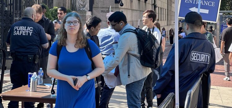 ABD'de öğrenci protestolarının merkezi Columbia Üniversitesi yeni döneme yoğun güvenlik önlemleri altında girdi