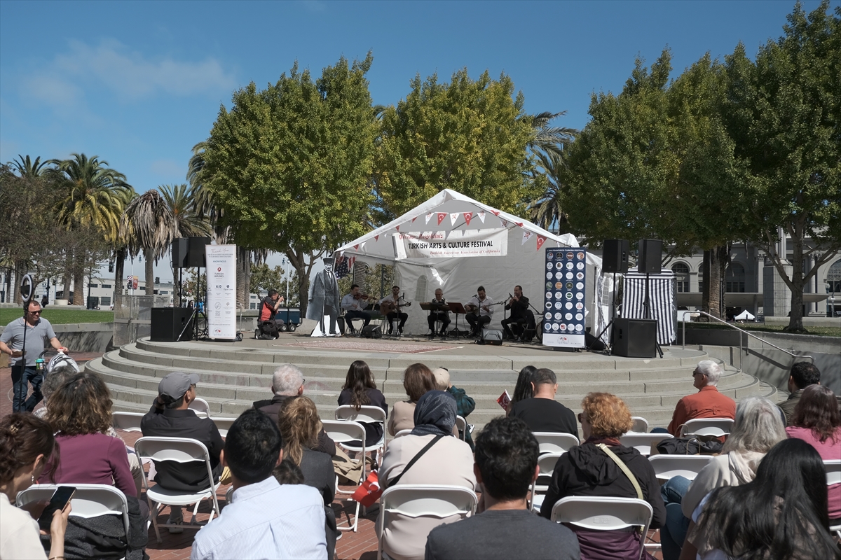 ABD'nin San Francisco kentinde ilk kez Türk festivali düzenlendi