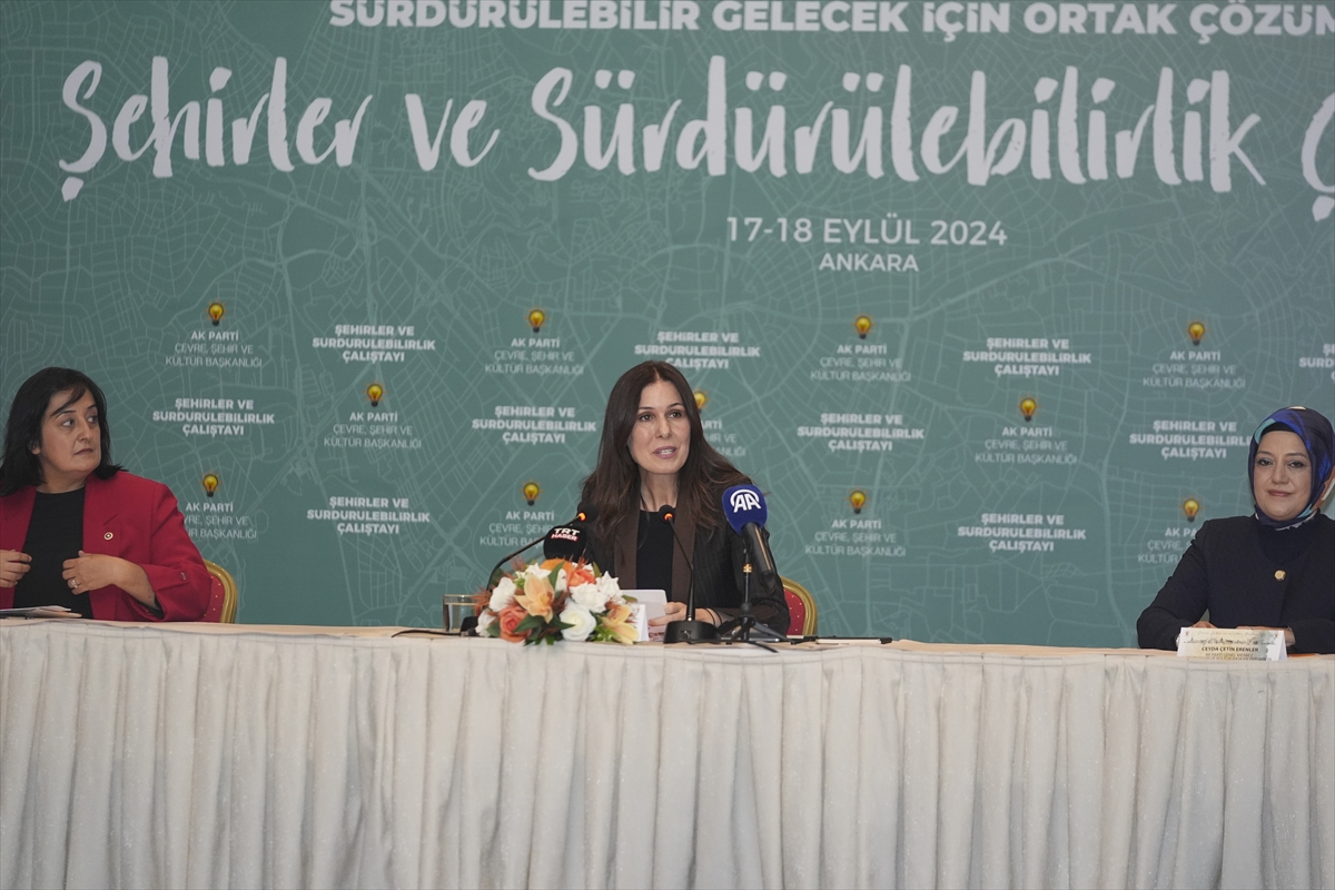 AK Parti Genel Başkan Yardımcısı Karaaslan, “Şehirler ve Sürdürülebilirlik Çalıştayı”nda konuştu: