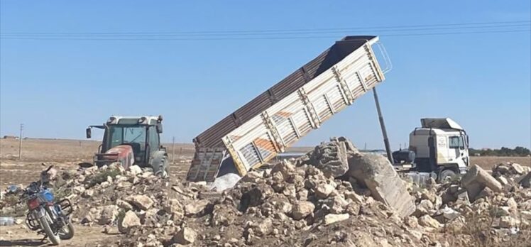 Aksaray'da damperi yüksek gerilim hattına temas eden kamyonun sürücüsü öldü