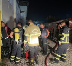 Amasya’da tekstil fabrikasında çıkan yangın söndürüldü