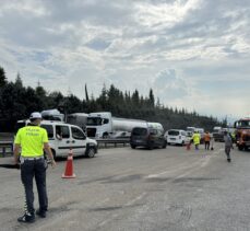 GÜNCELLEME – Anadolu Otoyolu'nda zincirleme kaza nedeniyle kapanan yol ulaşıma açıldı